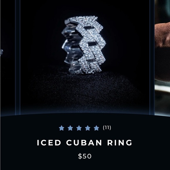 Ice mob Cuban ring - Picture 6 of 7